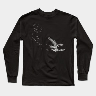 Peregrine Attack - Light on Dark Long Sleeve T-Shirt